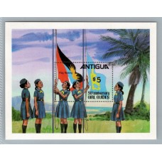 BOY SCOUTS ANTIGUA HOJA BLOQUE NUEVA MINT SCOUT